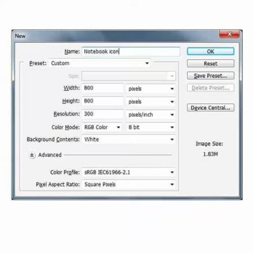 آموزش طراحی آیکون دفترچه یادداشت در فتوشاپ